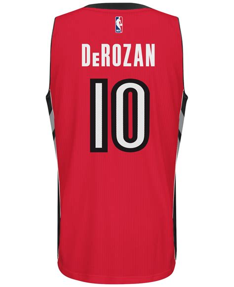 Lyst - Adidas Men's Demar Derozan Toronto Raptors Swingman Jersey in ...