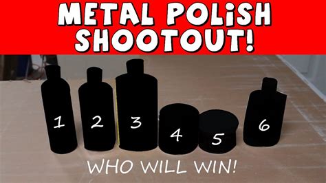 What's The BEST Metal Polish? We Compare 6 Different Metal Polishes- How To Mirror Polish ...