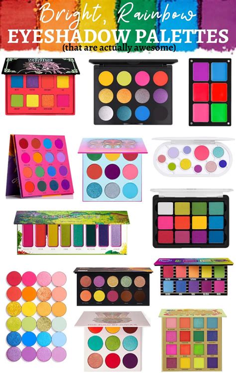 Bright, Rainbow Eyeshadow Palettes That Are Actually Awesome ...