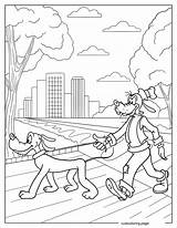Goofy Coloring Pages26  Free Printable coloring Pages Cute sketch template