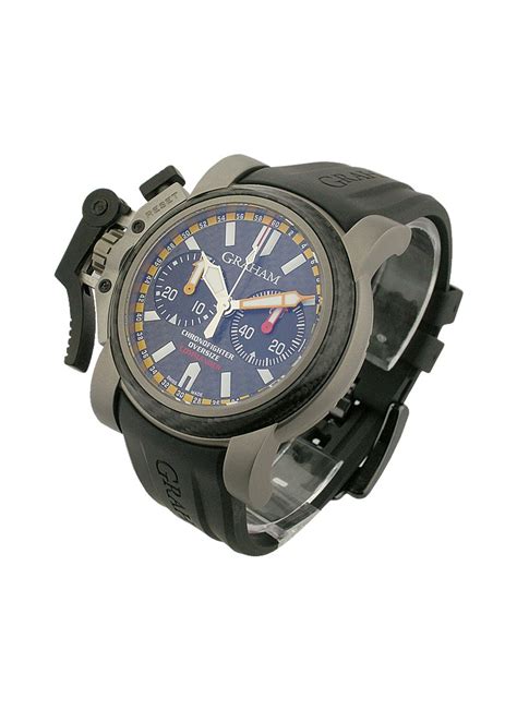 2OVATCO.B01A.K10B Graham Chronofighter Oversize Titanium | Essential ...