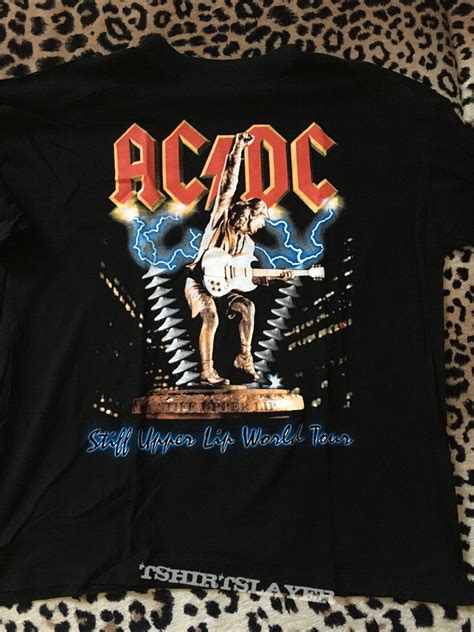 AC/DC Stiff Upper Lip World Tour shirt 2001 | TShirtSlayer TShirt and BattleJacket Gallery