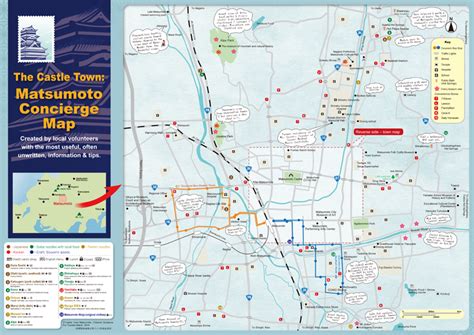 "Matsumoto Concierge Map" will be distributed | Visit Matsumoto