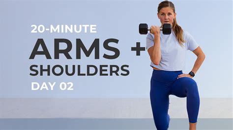 20-Minute Arm and Shoulder Workout (Video) | Nourish Move Love