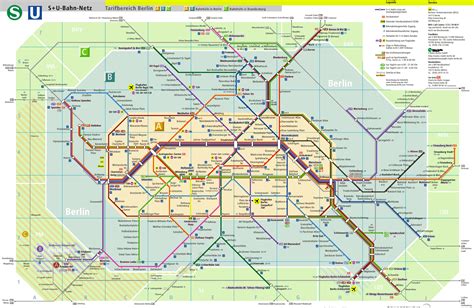 Plan Metro U Bahn Berlin | Subway Application