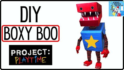 How I Made Boxy Boo From Project Playtime In Real Life - YouTube