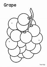 Grape Coloring Pages Free Printable PDFs  WakeTheKids sketch template