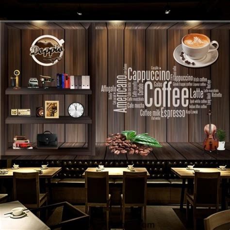 Coffee Shop Wallpaper Coffee Club Cafe Wall Murals - Wall Painting For Cafe Ideas (#2906299 ...