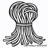 Spaghetti Coloring Pages  Free & Printable sketch template