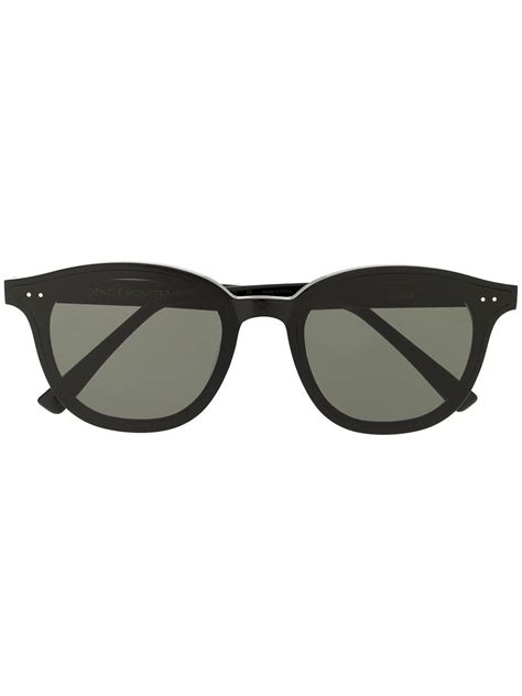 Gentle Monster Lang 01round-frame Sunglasses | Black | FARFETCH