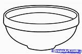 Bowl Coloring Pages sketch template