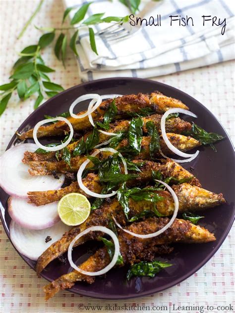 Small fish fry | Indian Fish Fry Recipes | Sunday Special Recipes - Learning-to-cook