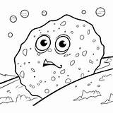 Asteroid Coloring Pages Printable For Free Download sketch template