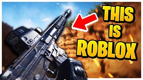 The MOST REALISTIC FPS Game on ROBLOX... - YouTube