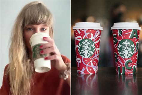 Taylor Swift Officially Teams with Starbucks To Celebrate Red Season