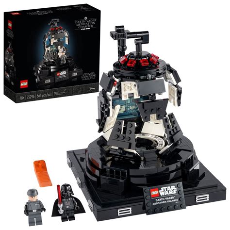 LEGO Star Wars Darth Vader Meditation Chamber 75296 Fun Creative Building Toy (663 Pieces ...