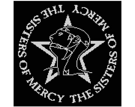 The Sisters of Mercy Logo Cross Stitch PDF Pattern Instant - Etsy Canada