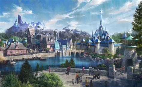 First look pictures of new Disneyland Paris ‘Frozen Land’ reveal Elsa’s ...