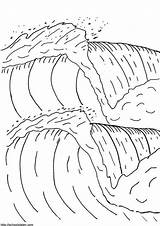 Coloring Page tsunami  Free Printables Img 3903 sketch template