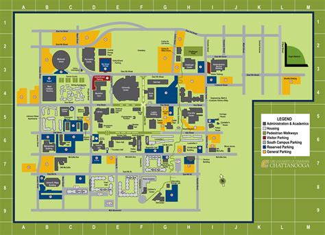 Campus Maps | University of Tennessee at Chattanooga