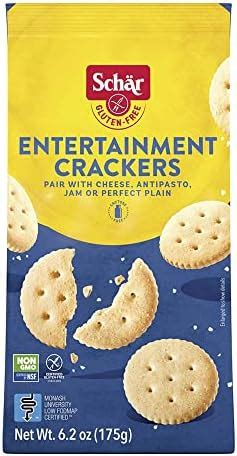 Amazon.com: Schar - Entertainment Crackers - Certified Gluten Free - No GMO's, Lactose or Wheat ...