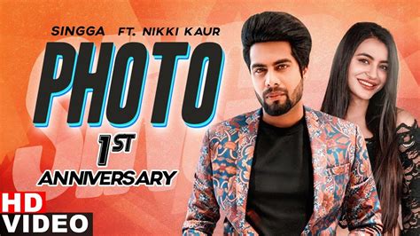 Singga New Song Photo 1st Anniversary ft Nikki Kaur Tru Makers Punjabi Gana Latest Video 2020 ...