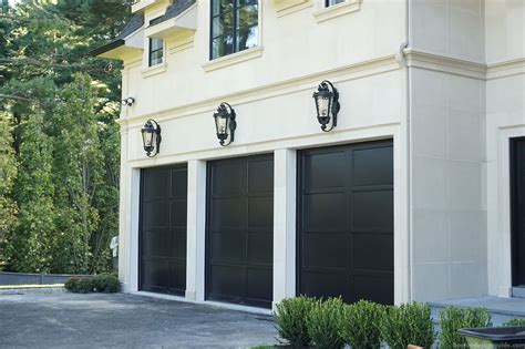 Designer Garage Doors Exterior Garage Door, Black Garage Doors ...