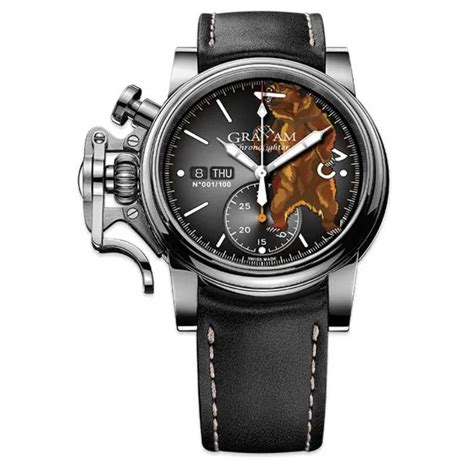 Graham Chronofighter Vintage Ltd Bear Limited Edition Watch 2CVAS.B32A ...