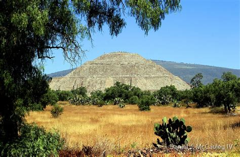 "Pyramid of the Sun" by Daniel J. McCauley IV | Redbubble