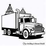 Christmas Truck Coloring Pages  Free & Printable sketch template