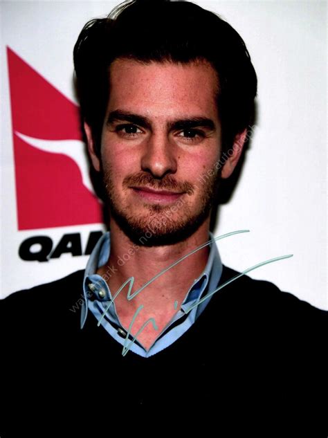 ANDREW GARFIELD Autograph Signed Photo 6x8 Signature With COA - Etsy