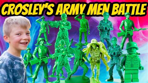 Epic Army Men Toy Battle like Evan Storm - YouTube