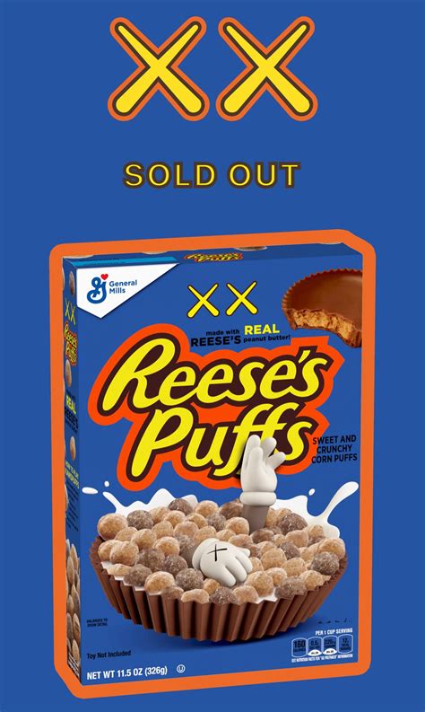 Kaws x Reese’s Puff Cereal – Exotic Pop