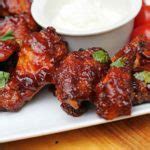 Barbecue Baked Chicken Wings - Convenient Oven BBQ Chicken - Foodgasm Recipes