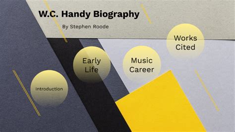 W.C. Handy Biography by Stephen Roode on Prezi