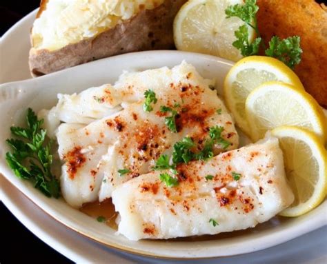 #16 Baked Scrod - American Steakhouse