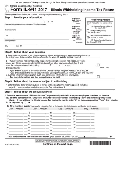 Printable Illinois Income Tax Forms - Printable Forms Free Online