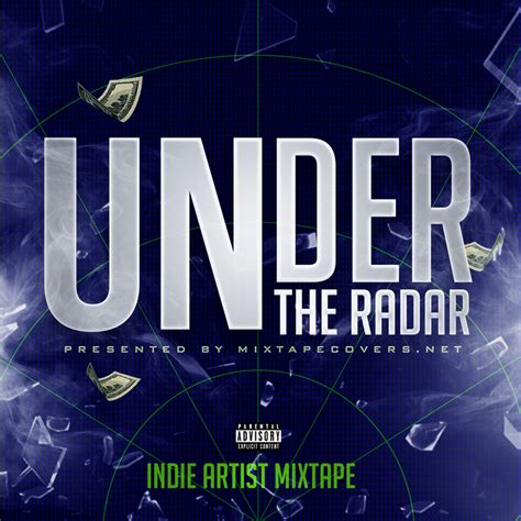 Under The Radar Mixtape Cover Template | MixtapeCovers.net