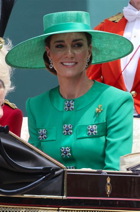 Kate Middleton's monochromatic look captivated at Trooping the Colour Princess Kate, Princess Of ...