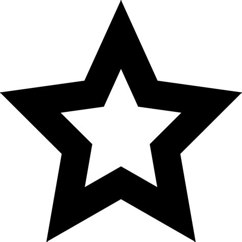Star Icon White #2629 - Free Icons Library