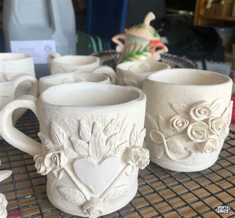 A beginner's guide to hand built pottery mugs - Crafty Chica