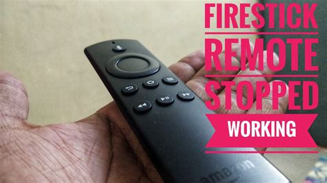 Amazon Fire stick Remote Stopped working ? भारतीय जुगाड़ क्या करे। - YouTube