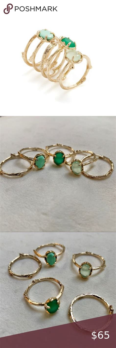 Kendra Scott Stackable Rings - size 8 | Womens jewelry rings, Ring size, Stackable rings