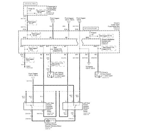 Power Window Switch Wiring Diagram