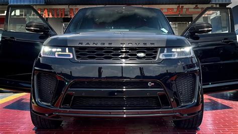 New 2022 Range Rover Sport SVR Black: Extremely Brutal Beast! - YouTube