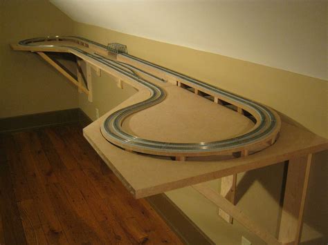 Smith Creek Designs N Scale Model Railroad Shelf Layout with Kato Unitrack | eBay | Ho train ...