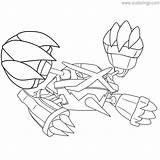 Mega Pokemon Metagross Coloring Pages Sketch Coloring Page sketch template