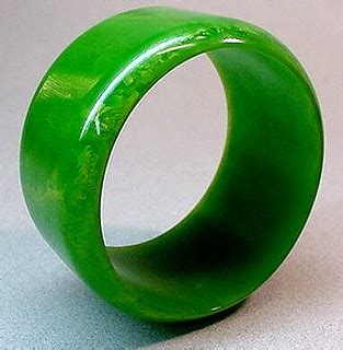 Emerald Green with Lime Green Marbled Wide Bakelite Bangle… | Flickr