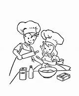 Learn To Baking Cookies Coloring Pages  Best Place Color sketch template