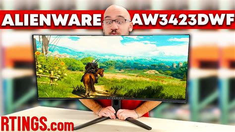 Alienware 34 AW3423DWF OLED gaming monitor review, alienware aw3423dwf